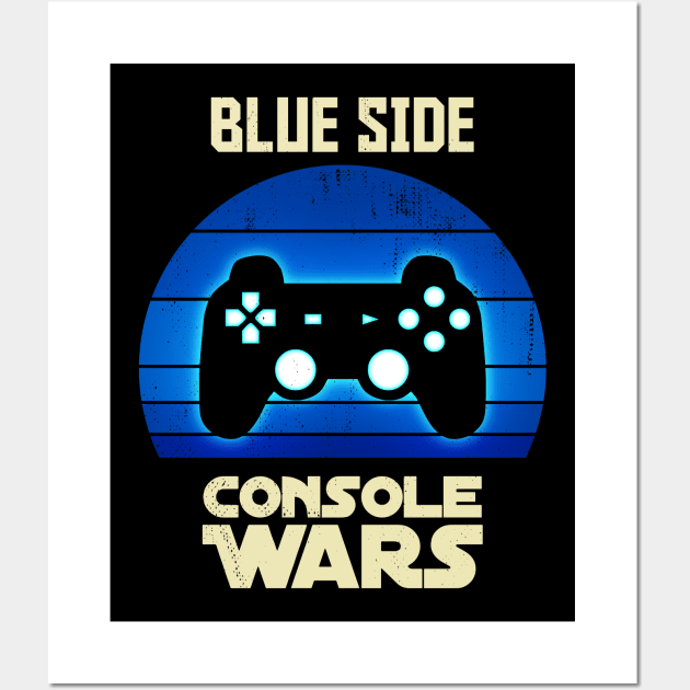 Gamer Console Wars Gaming Lover Wall Art by Radarek_Design